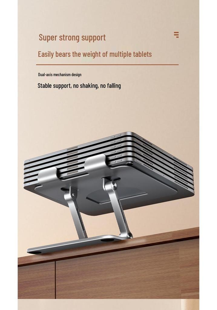 Adjustable Rotating Tablet Stand for iPad - Ideal for Live Broadcasts