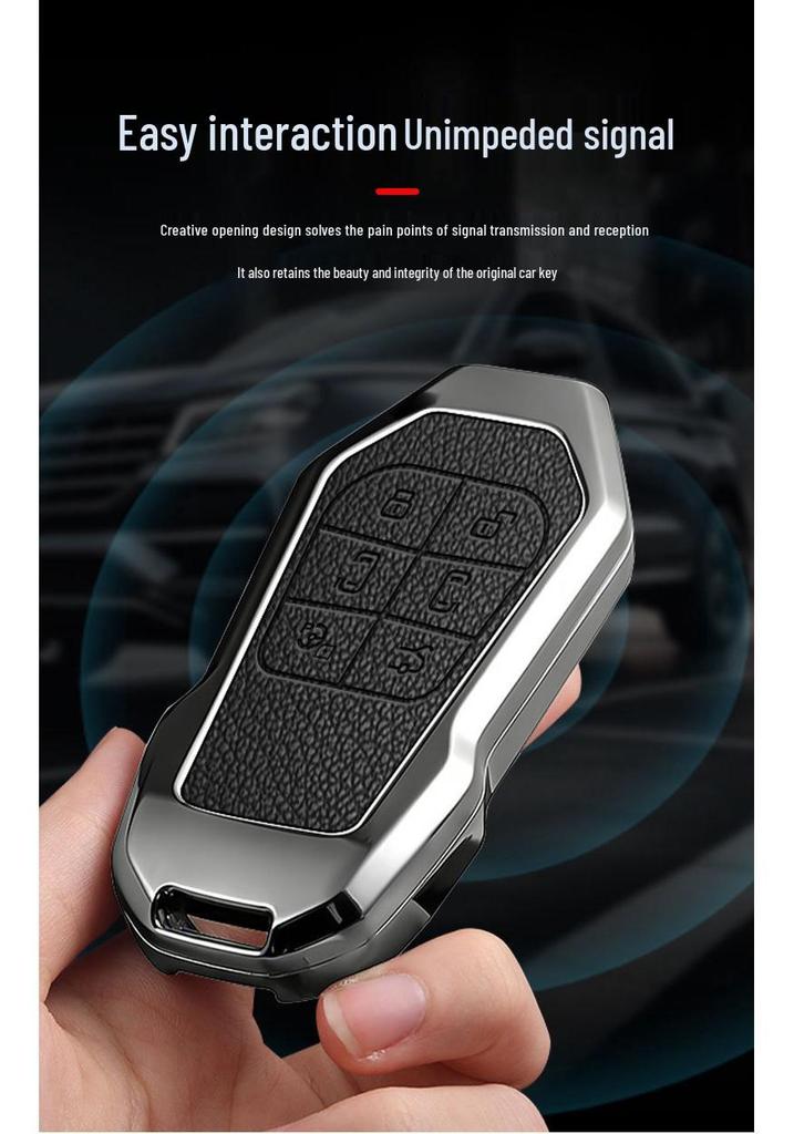 Xiaopeng X9 2024 Long-Range Key Case with Advanced Metal Shell Protection