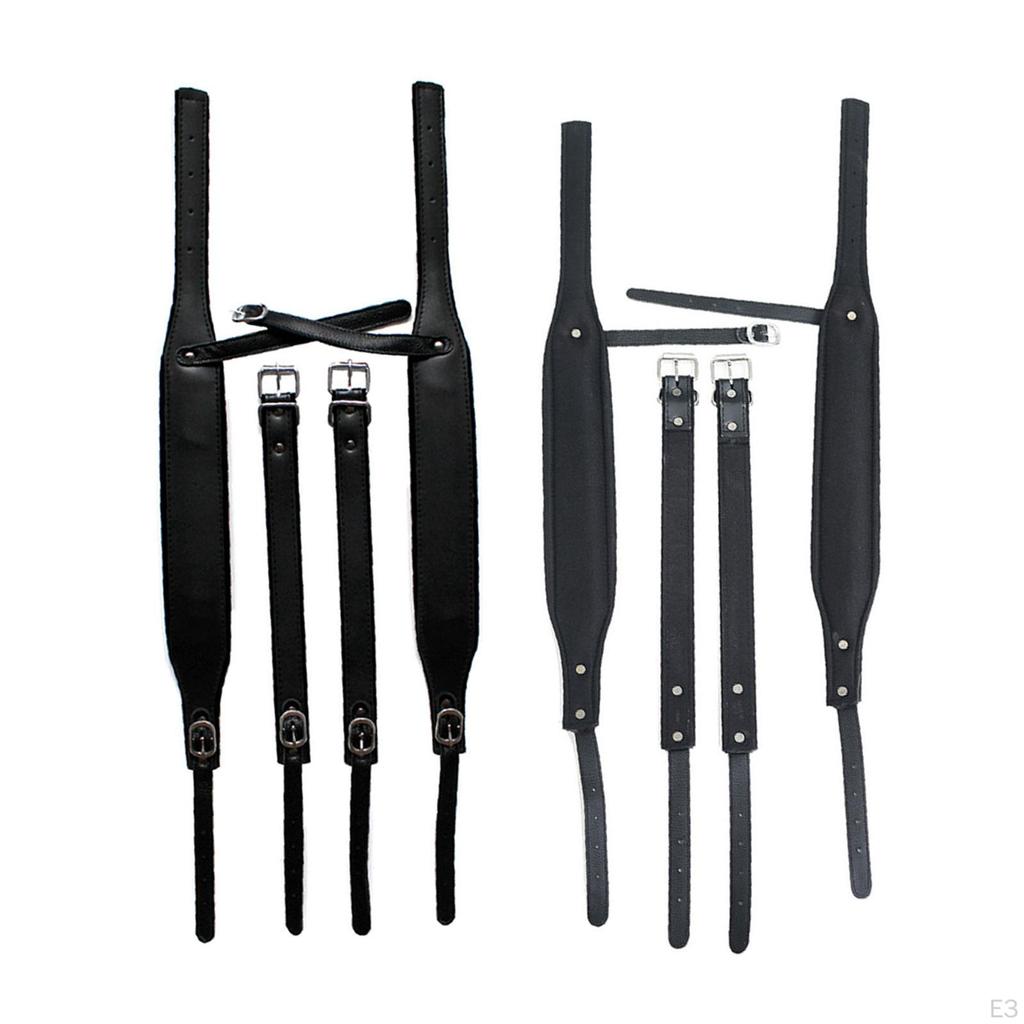 Accordion Belt with Adjustable Length for Bass Instruments