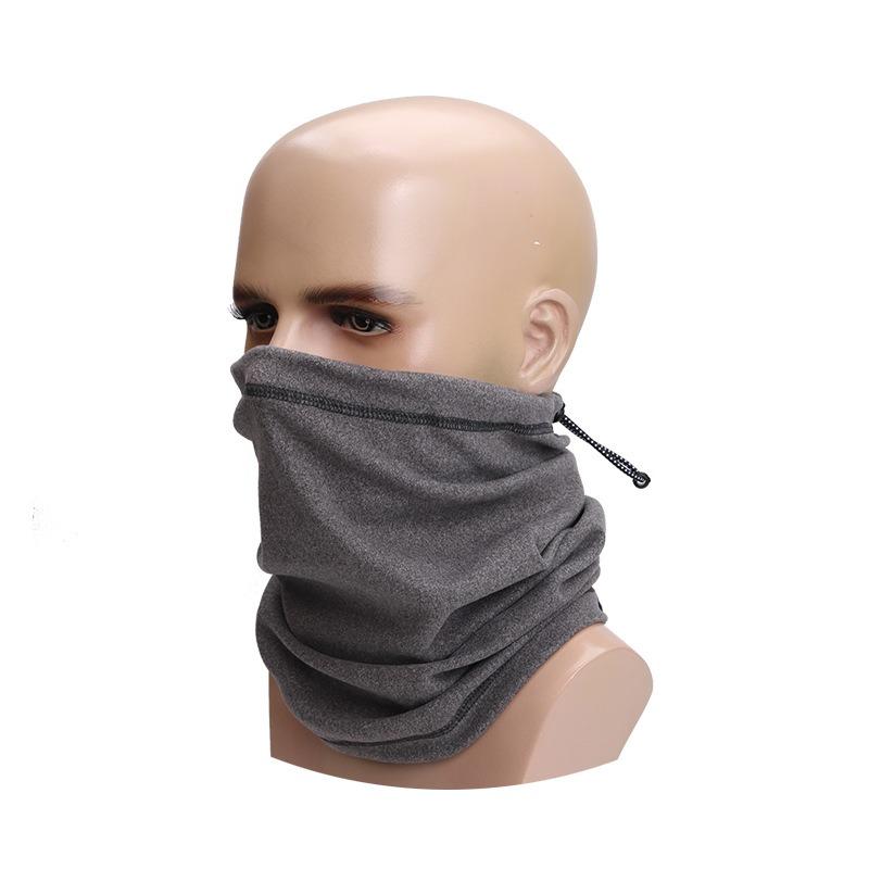 Winter Warm Headgear Men's Outdoor Riding Variety Pullover Hat Retractable Windproof Neck Protection Women's German Velvet Scarf