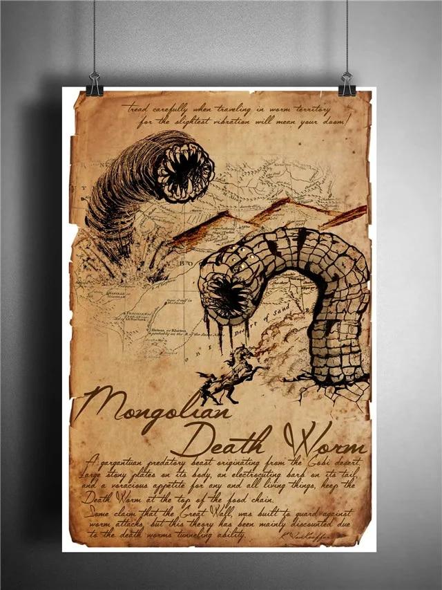 Vintage Magic horror vampiro monstro mítico Sexy Devil girl Poster lobisomem bruxaria Canvas Poster Wall Art Mural Decoração de quarto sem moldura