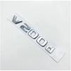 3D Letters V250d V300d NIGHT EDITION ABS 4MATIC Emblem for V Class W447 Car Fender Badge Trunk Nameplate Logo Sticker