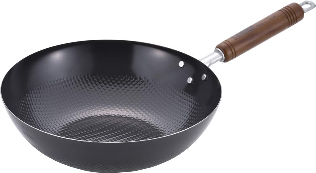 Summit Industries Iron Pan Style Embossed Beijing Pot 30cm