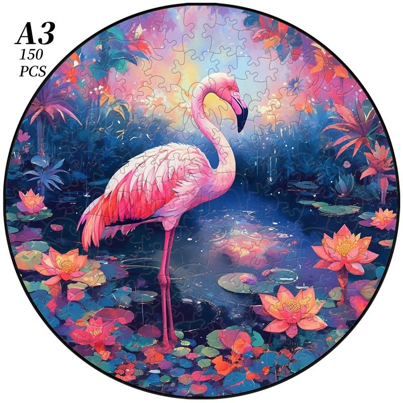 Spring Cat - Wooden Puzzle Ideal For Advanced Players - Creativity Multiple Special Shapes Creativity Gifts Ideal For Boys and Girls