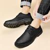 2026 New Genuine Leather Oxford Shoes Breathable Outdoor Sneakers Men Shoes Handmade Leather Shoes Casual Shoe Walking Shoes Men