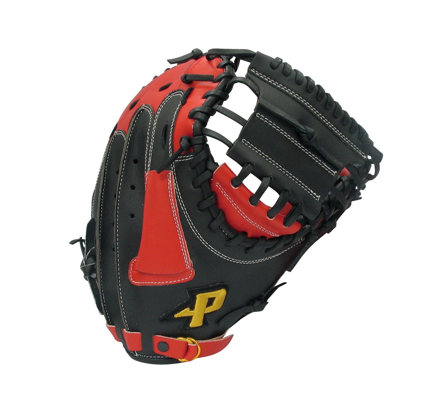 

Promark Softball Red Orange x Black Catcher s Mitt, Right-Handed, PCMS-4823,