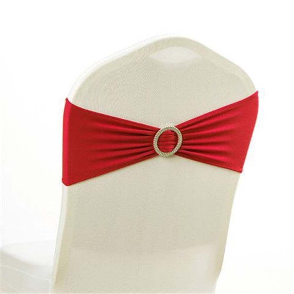 10Pcs Elegant Chair Bowknot Ribbon Decors Wedding Decoration Buckle Back Tie Sashes Home