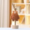 12cm Cute Cartoon Plush Toy Teddy Bear Doll Cute Animal Doll Wedding Gift Bag Keychain Pendant Gifts