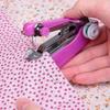 1PC Purple Mini Manual Sewing Machine - a Portable Springcome Tool for Quick Repairs And Small Projects, Creative Sewing  ZSY