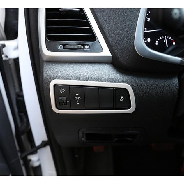 For Hyundai Tucson 2015-2019 Headlight Lamp Adjustment Switch Panel Cover Trim