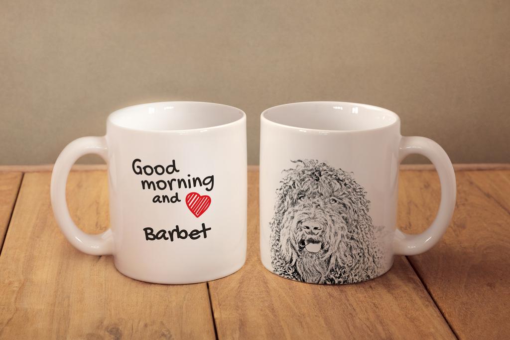 Barbet, French Water Dog - Cup with a Dog, Personalized Cup with a Print, a Classic Gift for Everyone from the Art-Dog Brand