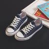 Platform canvas shoes female students new versatile round head white shoes ugly cute big head shoes trendy shoes