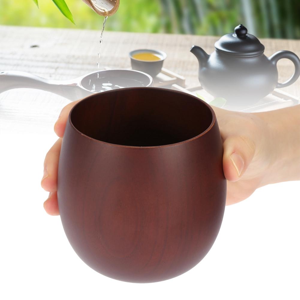 Legno Naturale Autentico Scelta Migliore per gli Amanti del Tè Nuovo per Bevande Salutari Adatto per Tè Vino e Acqua Circa 7,2 8 Cm