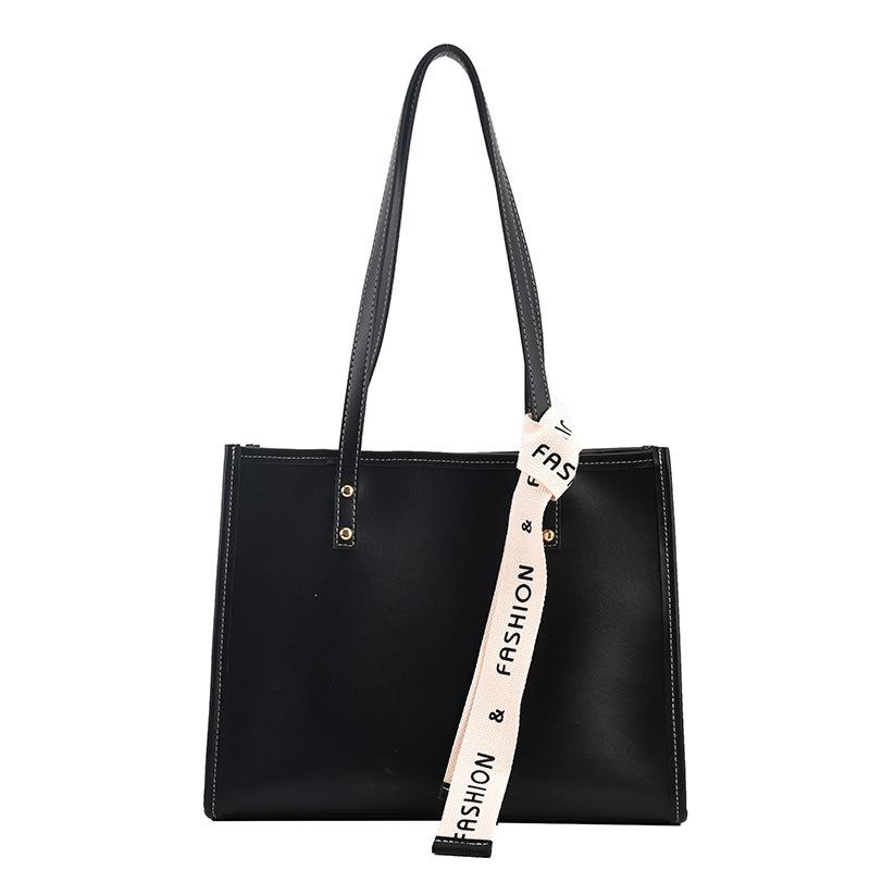 Niche Single Shoulder Big Bag Women's New University Class Tote Bag Versatile Large Capacity Commuter Bag High Sense