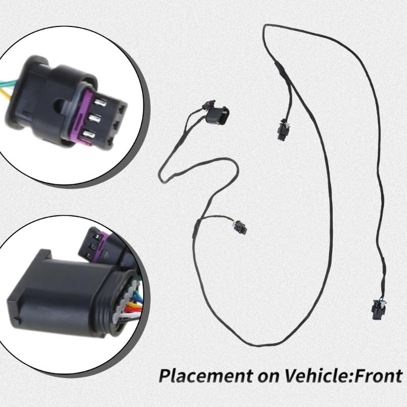 Front Bumper Parking Sensor Wiring Harness Replace 61129286479 Parking Sensor Wiring Automotive Accessories
