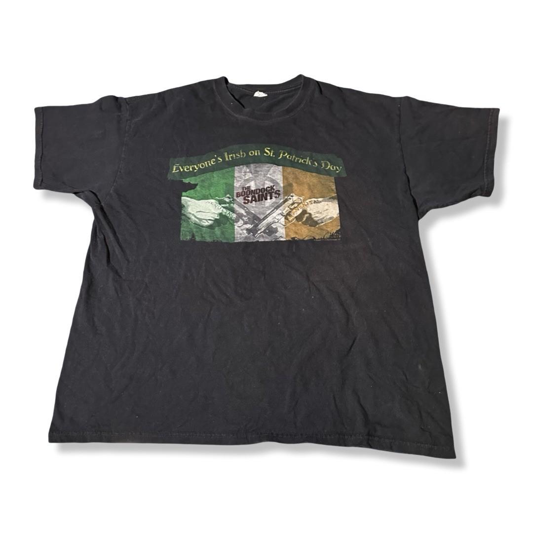 VTG Y2k The Boondock Saints St Patricks Day Movie Promo T- Men s Large Unisex T-Shirt S