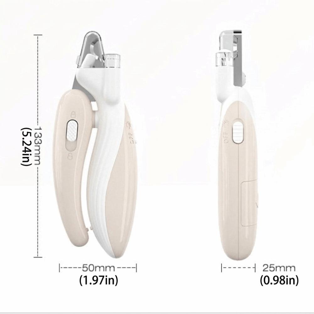 Multi-function Nail Trimmer Portable Claw Grooming Clippers Safe Nail Grinder For Small Animals