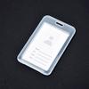 5/10Pcs Clear Card Holder Universal Transparent Waterproof Protective Case Unisex Work ID Card Cover