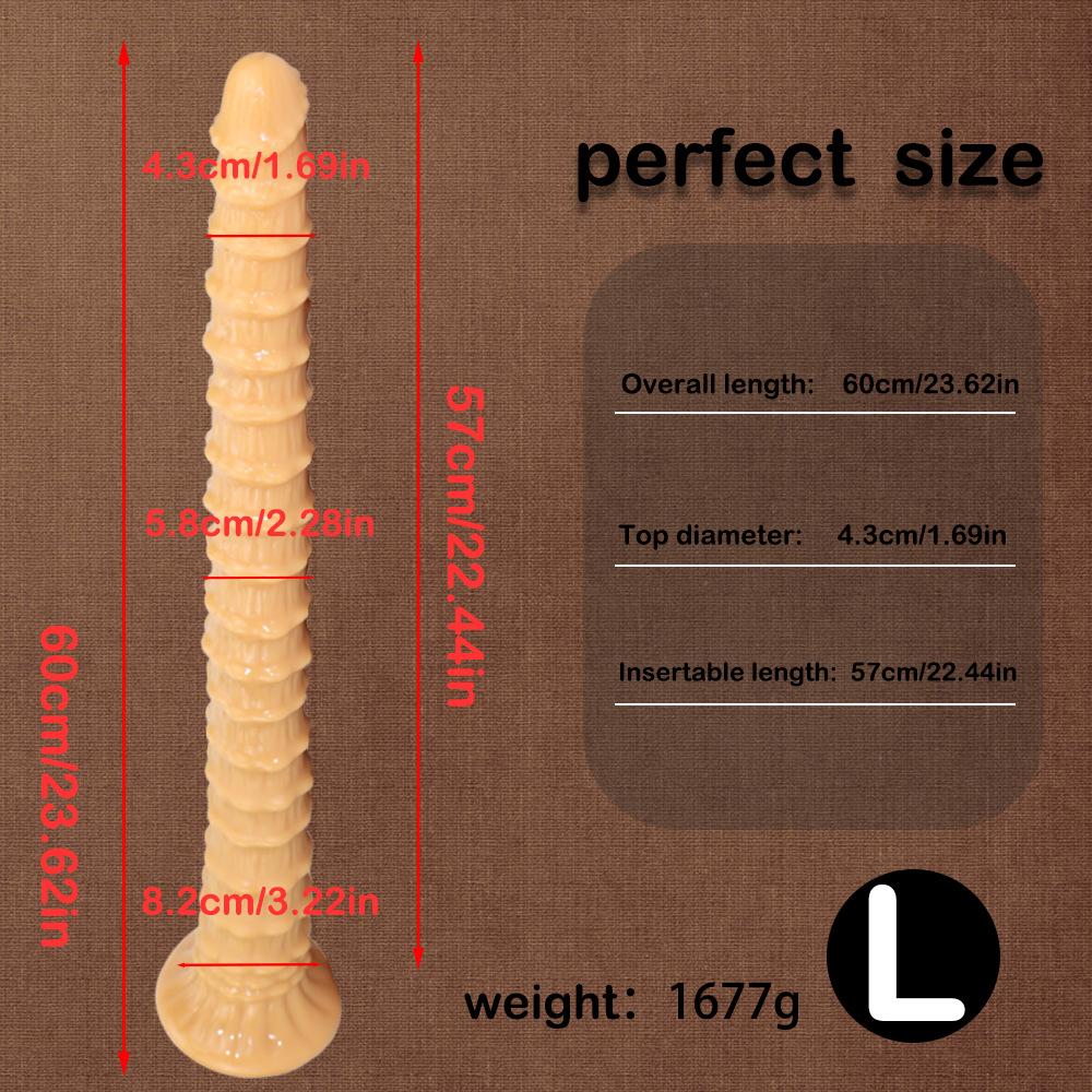 Long Soft Dildo Anal Plug Anus Expansion Big Butt Plug Prostate Massager for Women Sex Toy Stimulate Anus Discreet Pleasure Item