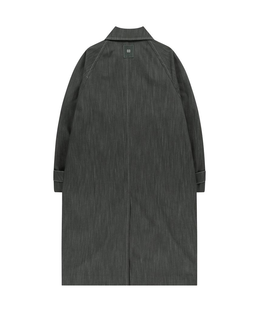 Ungimmick Balmacaan Coat (Gray)