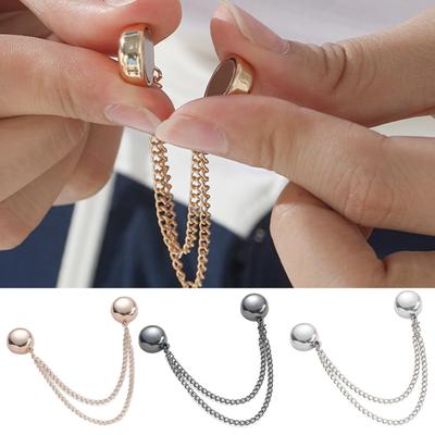1pc Magnetic Clothing Clip Multi-Function Magnetic Strength Buttons Clips Pinless Brooch Clips for Women Clothes Cardigans