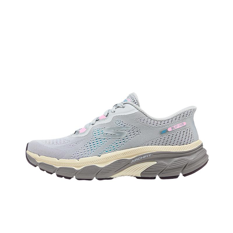 Skechers Go Series Comfortable Versatile Fashion Classic Low-Top Running Shoes Women sneakers Gray 129220-GRY 36