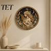 Relaxing Craft Kit for Stress Relief Zodiac Sign Faux Pearl Art Kit, 12 Signs DIY Painting Handmade Picture Kits, Round 3D Constellation Wall Adults,