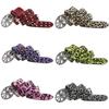 Bohemian Women's Leopard Print Rhinestone Leather Belt - Ethnic Style Versatile Accessory