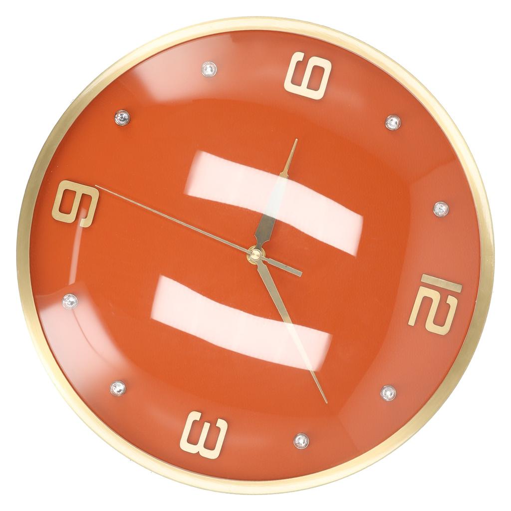 Nordic Full Copper Clock Wall Mounted Round Clock Set for Home Living Room Kitchen OfficeJY?81027