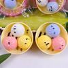 Mini Dumplings Steamer Bun Squeezable Toys Soft Stress Relief Fidget Sensory Toy Keychain Pendant Party Favors Gift