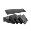 Uphill Assist Rubber Curb Ramp for Cars: Triangular Climbing Pad
