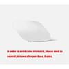White Front Bumper Tow Hook Cover Cap For Mercedes Benz C300 C400 W205 2015-2018