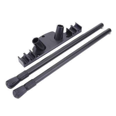 Foldable Camping Table Legs Strong Load-bearing Metal Furniture Legs Adjustable Height Coffee Table Legs DIY Camping Equipment