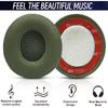 Replacement Ear pads for Beats Solo 3 Wireless Headphones & Beats Solo2 Headphones, Soft Protein Leather, Increase thickness (Turf Green)