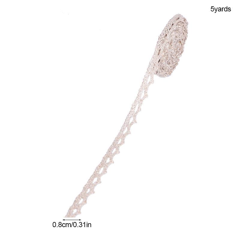 5/10Yard Gold Silver Lace Net Trim Ribbon Curve Lace Fabric Sewing Centipede Braided Lace Wedding DIY Clothes Craft Accessories