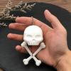 Creative Skull Tea Infuser Silicone Tea Strainer Cute Novelty Filter for Loose Leaf Tea Brewing Home Office Kitchen Accessory