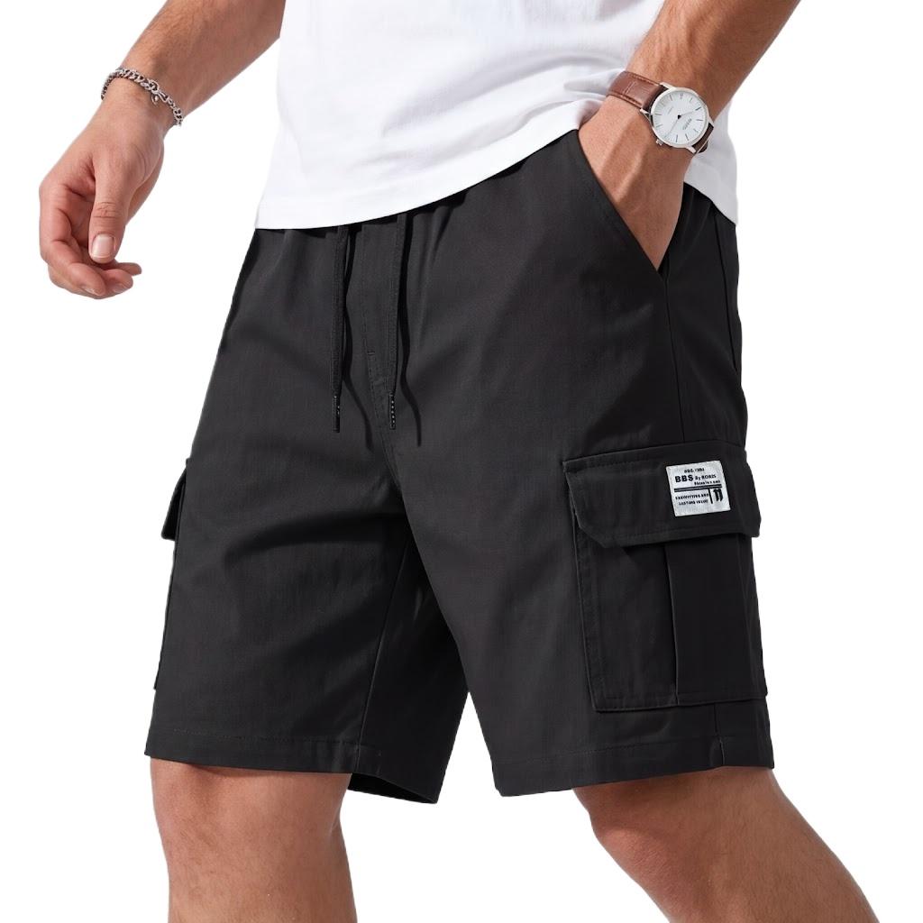 Sommer Freizeit Bermuda Shorts Sportbekleidung Cargo Knielange Hosen Jogging Fitnessstudio Mann Mehrere Taschen Kurze Arbeitshosen Taktische Shorts Herren