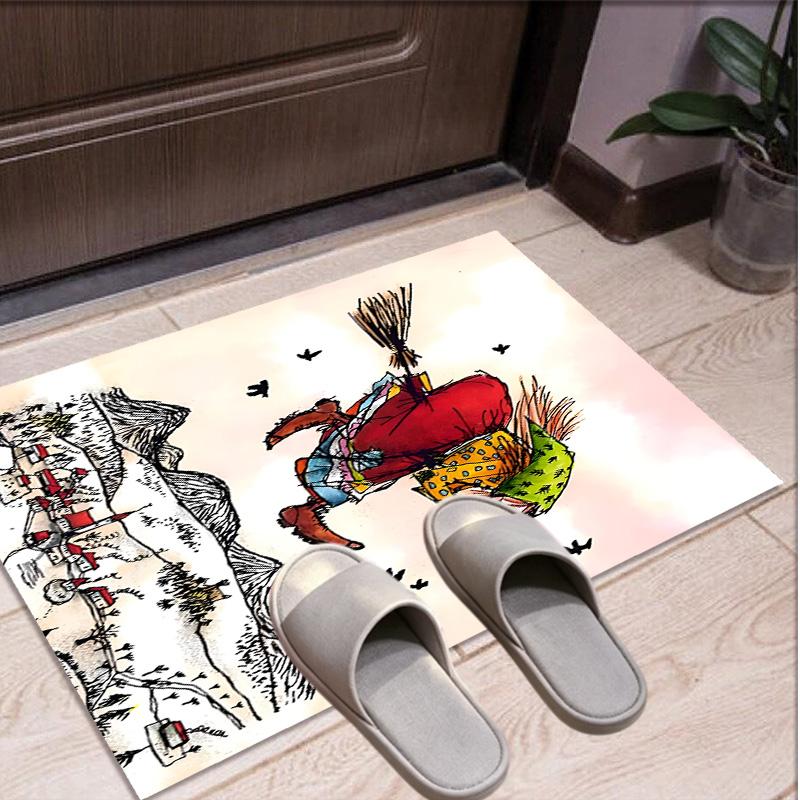 Der Rauber Hotzenplotz Pattern Rug, Indoor/Outdoor Mat, for Picnic, Gameroom, Bedroom, Office, Living Room, Home Decor Carpet, Birthday Gift