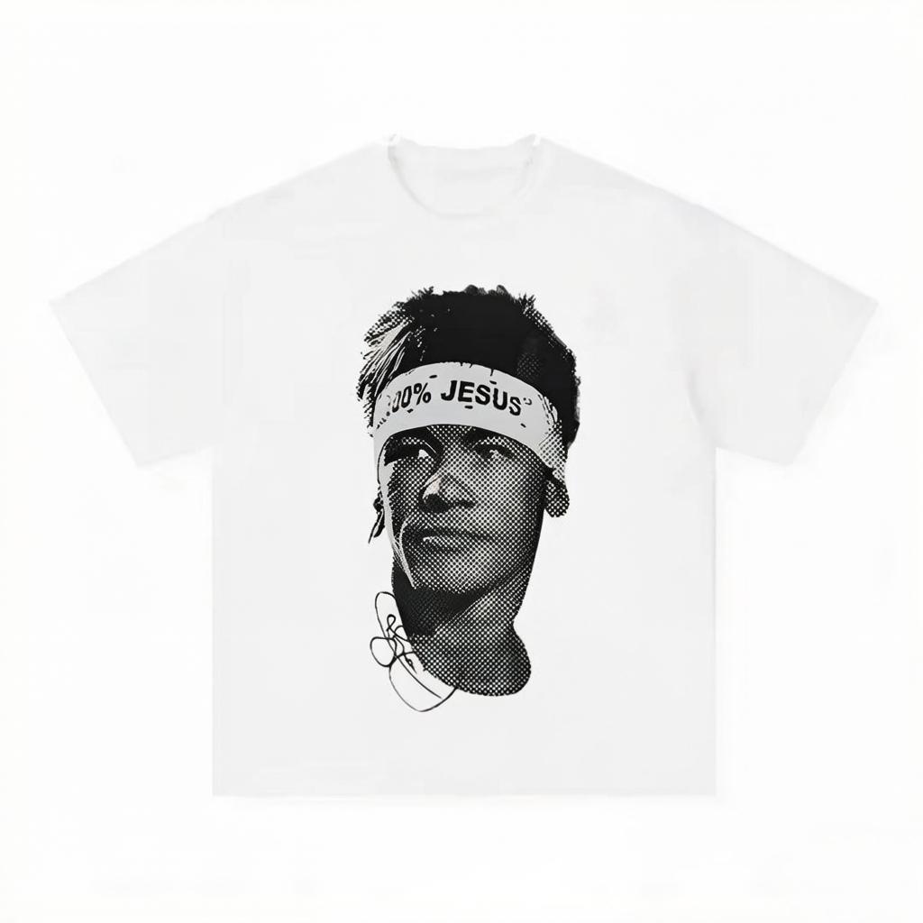 T-shirt a maniche corte con stampa Neymar 2026 Estate e logo CBF Adatta sia a Unisex che a Unisex Tendenza Maglietta per tifosi di calcio