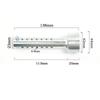 Universal Motorcycle Silver Exhaust  Noise Sound Eliminator Exhaust Adjustable Muffler  35mm/42mm/45mm/48mm/60mm