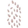Popular Almond Shape White French Tip False Nails – Ready-to-Wear