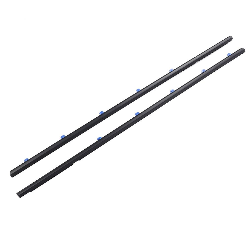 1 Pair Window Belt Weatherstrip 72410TS8A01 Rubber Car Window Seal Strip for Civic Coupe 2D 2011 to