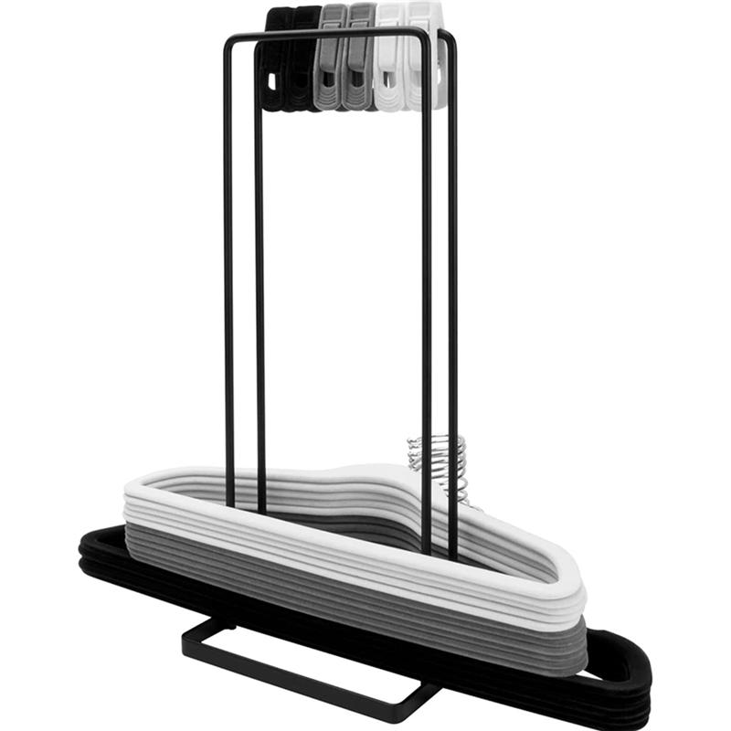 A20F-Metal Storage Rack Japanese Style Simple Detachable Hanger Storage Rack Hanger Storage Rack