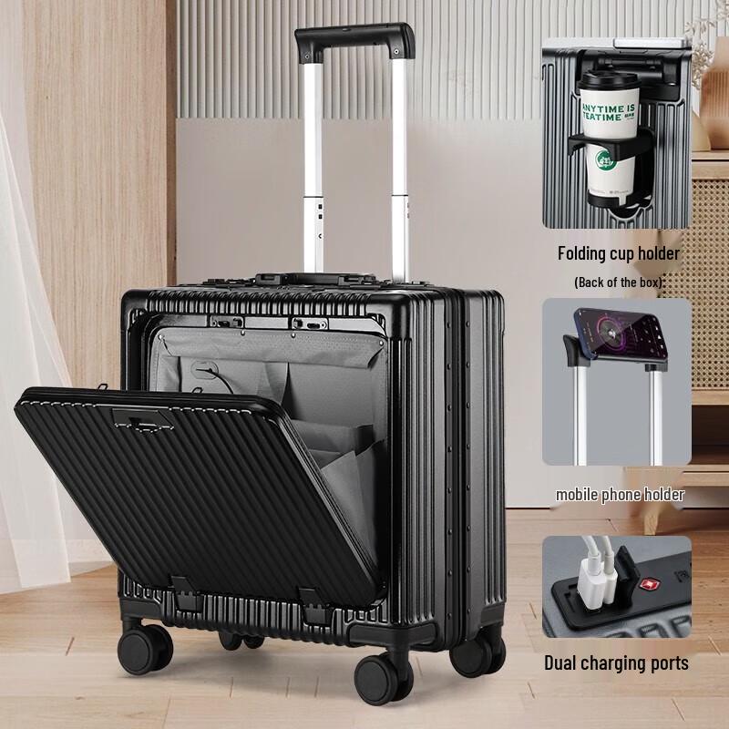 

Hengyuanxiang HYX8078 Front-Opening PC Hardside Luggage