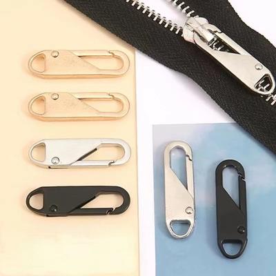 1Pcs Removable Zipper Head Durable Sewing Crafts Replacement Bad Buckle Suitcase Zipper Head DIY Metal Zipper Repair Kit