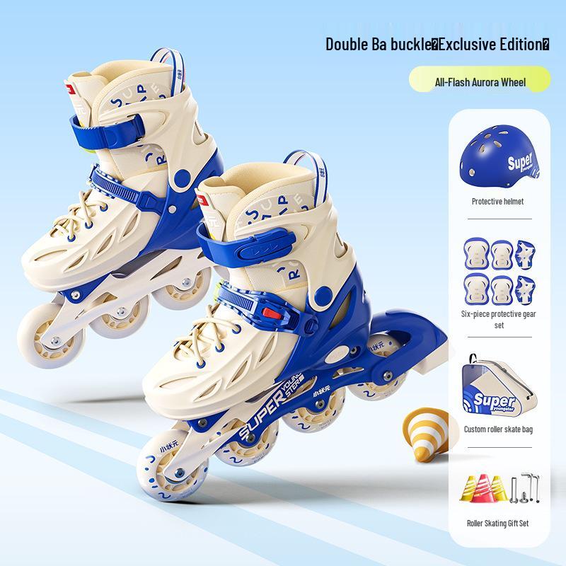 Flashing Roller Skates for Beginners: Adults & Kids, Boys & Girls, Professional Quality