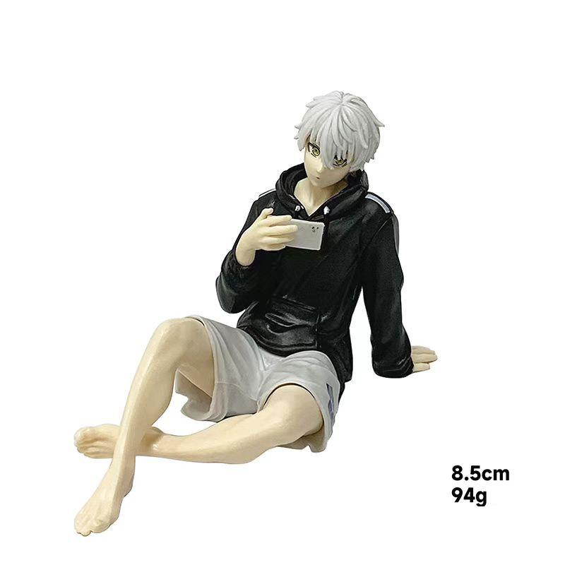 New 8.5cm Megahouse Blue Lock Nagi Seishiro GEM Anime Figure PVC Cute Table Decoration Model Toys Kids Christma