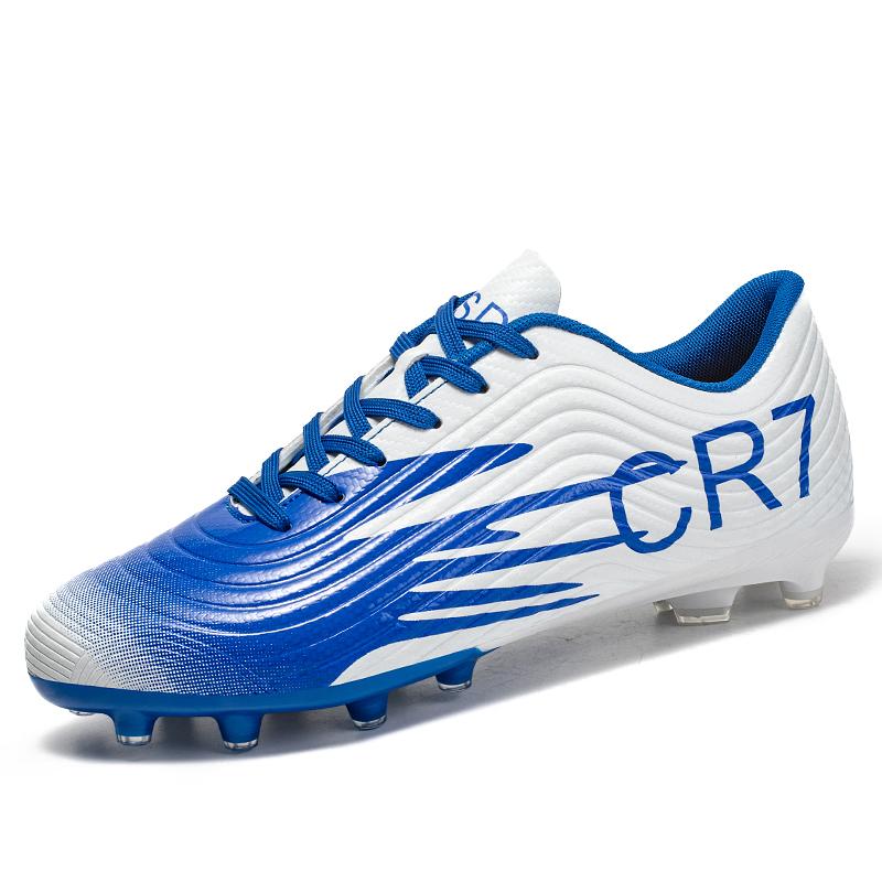 Mens Soccer Footwear Latest Low Cut Fg Buffer Anti Torsion Light Artificial Grass Competition Practice Soccer Footwear