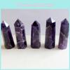 Stunning Natural Purple Dream Amethyst Quartz Crystal Stone Point Hexagonal Wand