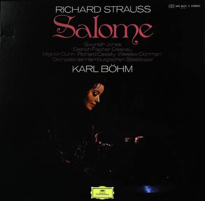 LP Record RICHARD STRAUSS  KARL BHM GWYNET  Salome MG80312 DEUTSCHE GRAMM 1975 Japan Classical Used